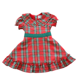 Joelle Dress - Classic Holiday Plaid
