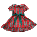 Joelle Dress - Classic Holiday Plaid