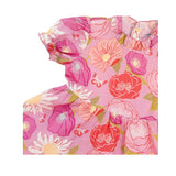 Collins Dress - Purple Floral