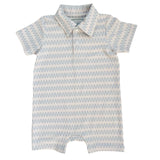 Knox Romper - Baseball