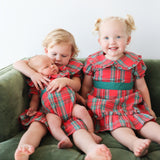 Joelle Dress - Classic Holiday Plaid