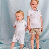 Knox Romper - Baseball