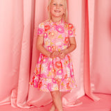 Collins Dress - Purple Floral