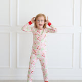 Loungewear Set - Pink Snowman