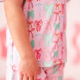 Ruffle Loungewear Set - Bows