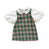 Jane Dress - Pink Plaid