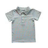 Kyle Polo - Light Blue Geometric
