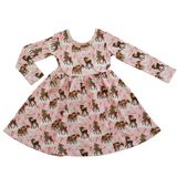 Morgan Dress - Vintage Reindeer