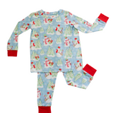 Loungewear Set - Blue Snowman