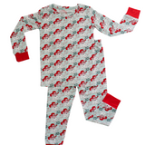 Loungewear Set - Ho Ho Howdy Blue