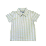 Kyle Polo - Green & Blue Geometric
