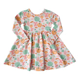 Morgan Dress - Girly Pumpkin