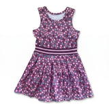 Catherine Dress - Plum Ditsy Floral