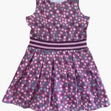 Catherine Dress - Plum Ditsy Floral