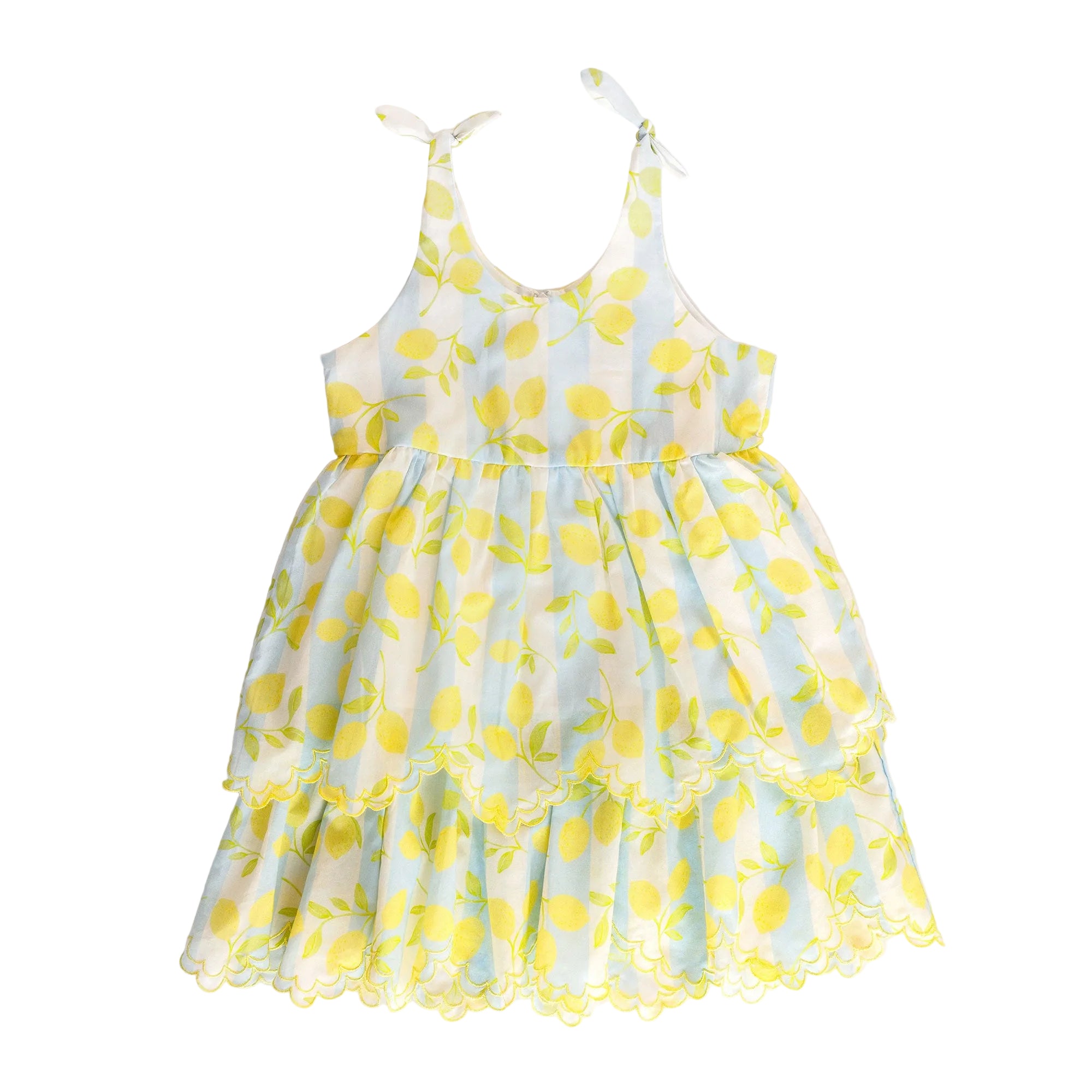 Finley Dress - Blue Lemons Hollis Baker Finley Dress - Blue Lemons Hollis Baker