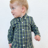 William Shirt - Navy Plaid