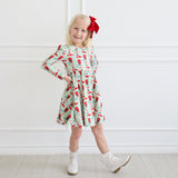 Morgan Dress - Holiday Boots - Pink
