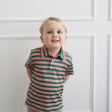Kyle Polo - Red + Green Stripes