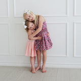 Catherine Dress - Plum Ditsy Floral