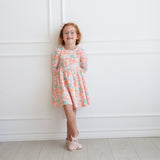 Morgan Dress - Girly Pumpkin