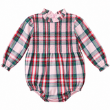 Ivy Bubble - Christmas Plaid Pink