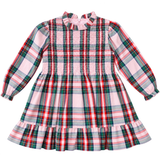 Ivy Dress - Christmas Plaid Pink