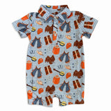 Knox Romper - Cowboy