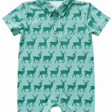 Knox Romper - Reindeer
