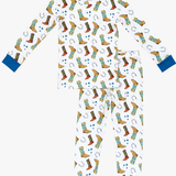 Loungewear Set - Boots - Blue
