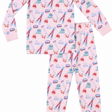 Loungewear Set - Ski Season Pink