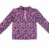 Zip Up - Plum Ditsy Floral